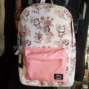 Disney Loungefly Marie Aristocats Large Backback